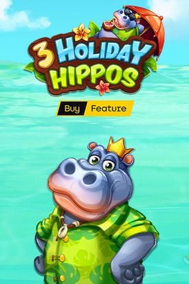 3 Holiday Hippos
