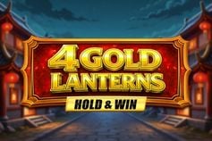 4 Gold Lanterns Hold & Win